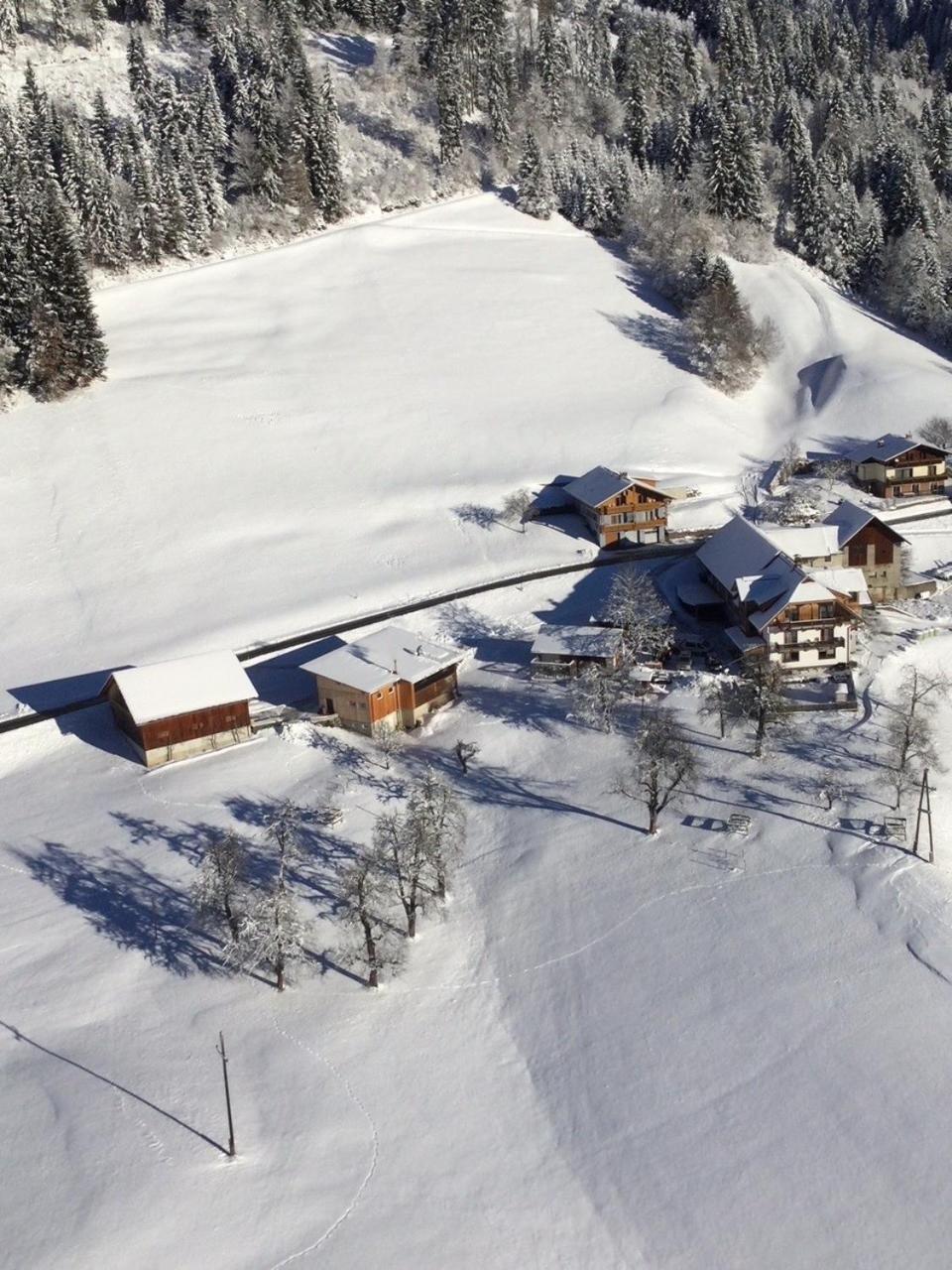 Апартаменты Bergbauernhof Schluder Хермагор Экстерьер фото